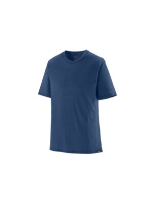 patagonia t-shirt merino blu