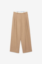 ottod'Ame Pantalone Balloon in Misto Lana Sesamo