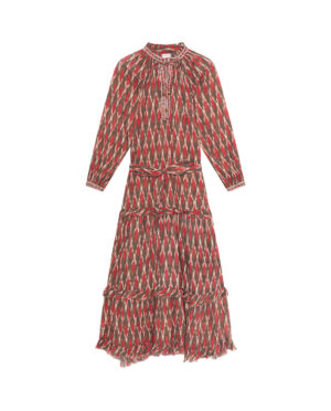 LOULOU DRESS BONFIRE