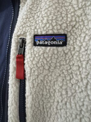 gilet retro pile tasca