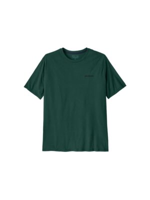 patagonia t-shirt p-6 verde