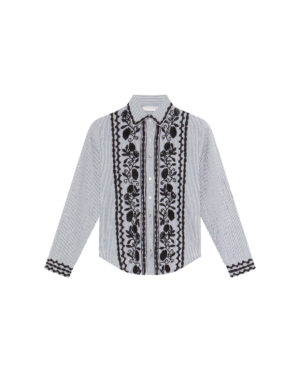 AMANDA BLOUSE AZZURRO