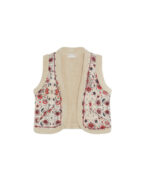 Maison Hotel Gilet Paul in teddy e motivo Coquillage