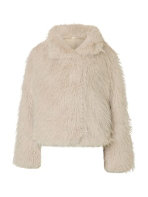 selected ecopelliccia brea bianco