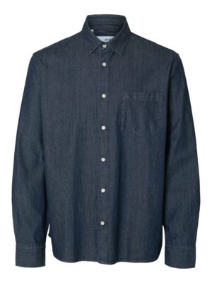 REGCARLO DENIM CAMICIA NOOS- DARKBLUE DENIM
