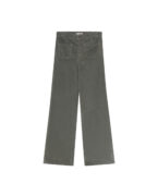 Maison Hotel Pantalone Romeo in Velluto millerighe Verde Salvia