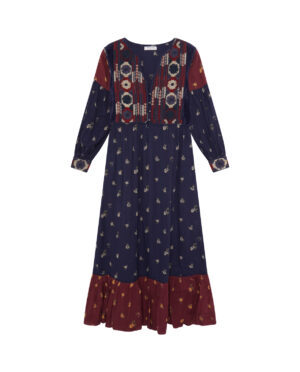 VAGATOR_GINEVRA DRESS_MARINO