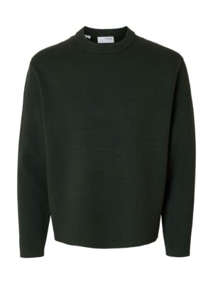 Selected Teller Relaxed Maglione verdee