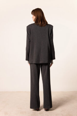 LUCE BLAZER CLARISSA GESSATO ANTRACITE FW26-483_02 [25433]