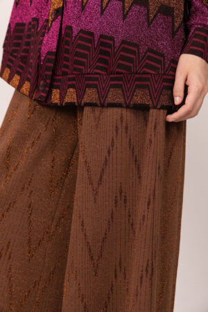 LUCE PANTALONE PALOMA CORDA MOKA SP18-03_03 [25417]