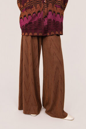 LUCE PANTALONE PALOMA CORDA MOKA SP18-03_04 [25417]