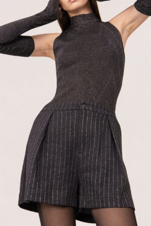 LUCE SHORTS PROVIDENCE GESSATO ANTRACITE SS24-307_02 [25441]